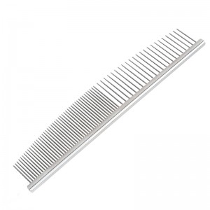 Stainless Steel Cat Hair Removal Comb Dog Pet Grooming Flea Comb