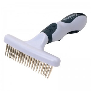 Two Rows Teeth Cat Hair Cleaning Dog Rake Comb Pet Grooming Products
