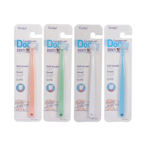 Factory Wholesale Custom Logo Cheap Pet Dental Care Cat Dog Toothbrush