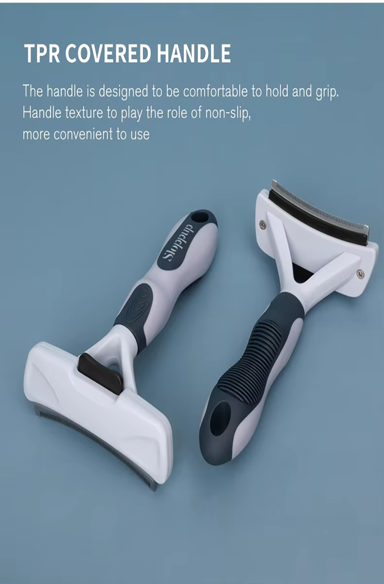 Factory Wholesale Custom Logo Self Cleaning Cat Deshedding Tool Dog Pet Grooming Slicker Brush