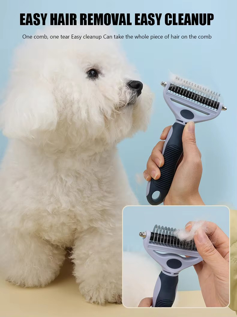 Pet Hair Grooming Dematting Comb