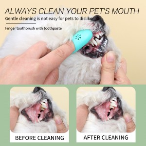 2 in 1 Beef Flavour Cat Dental Care Dog Pet Finger Toothbrush Toothpaste Kit 5.0 (1 review) 50 sold