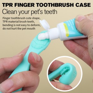 2 in 1 Beef Flavour Cat Dental Care Dog Pet Finger Toothbrush Toothpaste Kit 5.0 (1 review) 50 sold