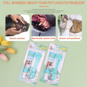 2 in 1 Beef Flavour Cat Dental Care Dog Pet Finger Toothbrush Toothpaste Kit 5.0 (1 review) 50 sold