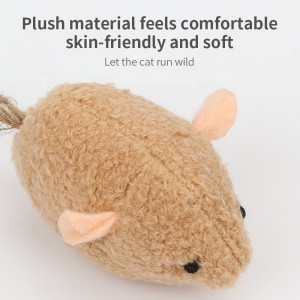 Mouse Soft Plush Interactive Cat Toy