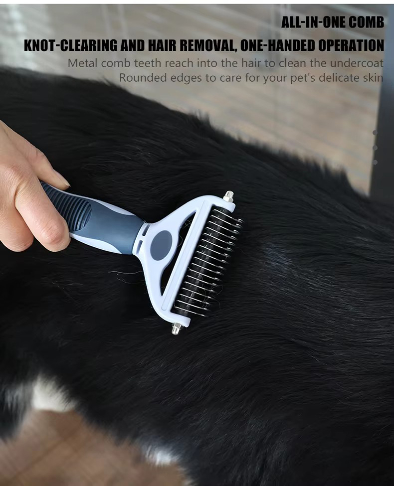 Pet Hair Grooming Dematting Comb