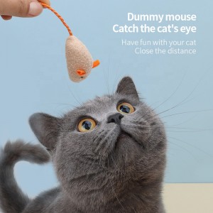 Mouse Soft Plush Interactive Cat Toy