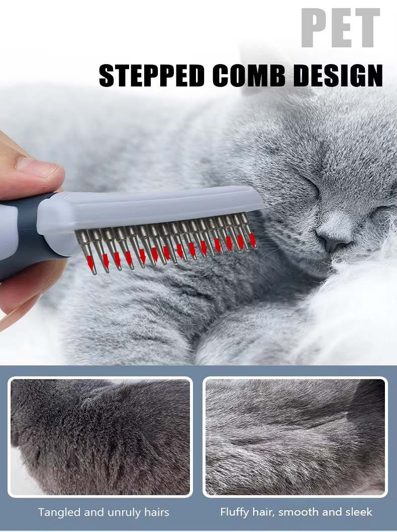 Dog Rake Comb Pet Grooming Products