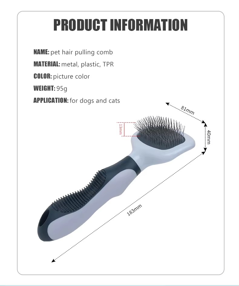 Custom Logo Cat Pin Brush 
