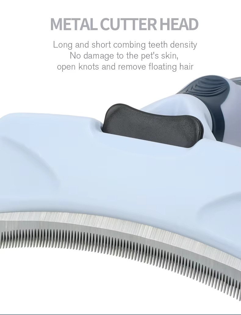 Factory Wholesale Custom Logo Self Cleaning Cat Deshedding Tool Dog Pet Grooming Slicker Brush