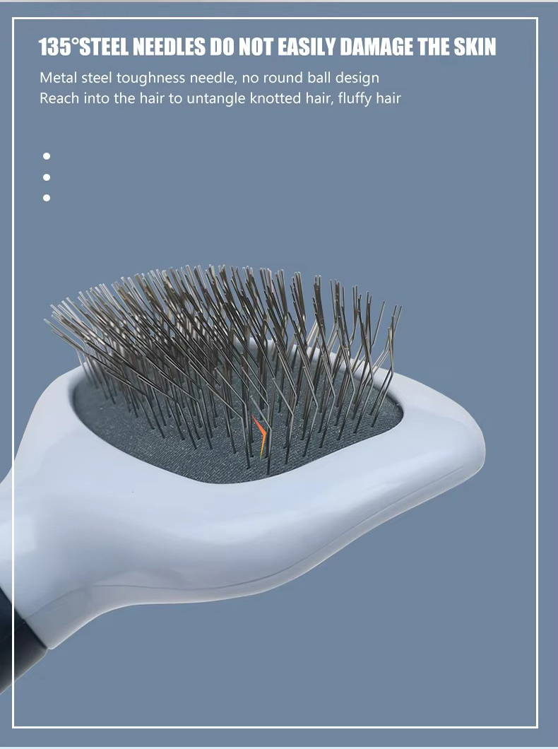 Custom Logo Cat Pin Brush 