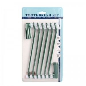 8 In 1 Pet Tooth Brush Cat Dog Toothbrush Set
