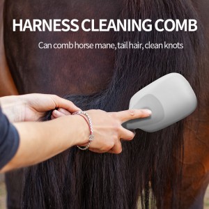 9 Piece Horse Grooming Kit with Bag, Horse Brush Set for Grooming and Bathing, Equine Coat Care Supplies for Horse Riders