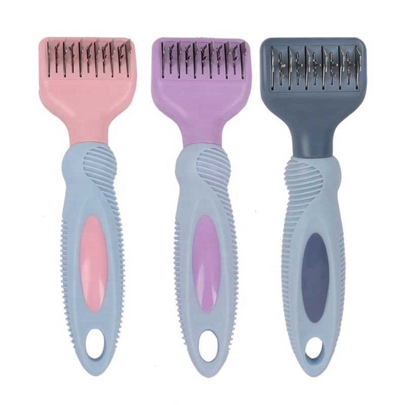 Cat Hair Dematting Comb Dog Pet Grooming Brush