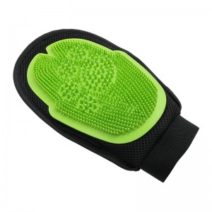 Multifunctional Doublesided Hair Removal Pet Bath Grooming Gloves