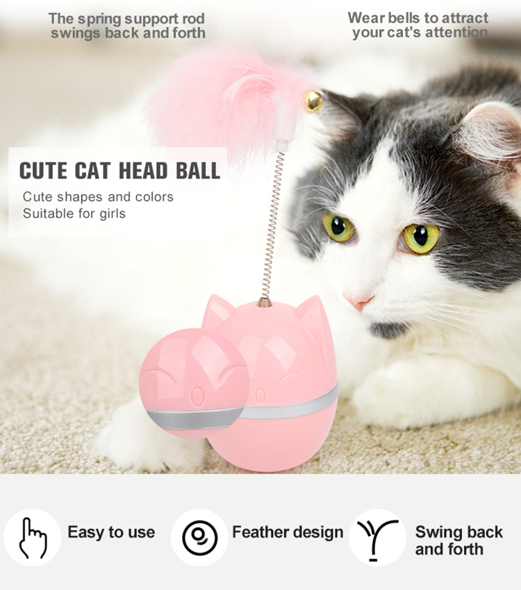 Interactive Cat Toy Teaser Wand Cat Paw Pattern Battery Powered Detachable Red Laser Funny Cat Stick For Cats White