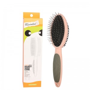 Makukulay na Double-Sided Grooming Comb