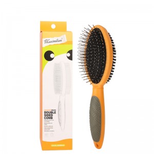 Makukulay na Double-Sided Grooming Comb