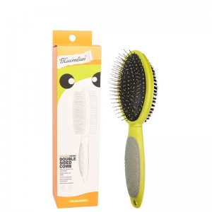 Makukulay na Double-Sided Grooming Comb