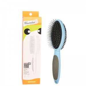 Makukulay na Double-Sided Grooming Comb