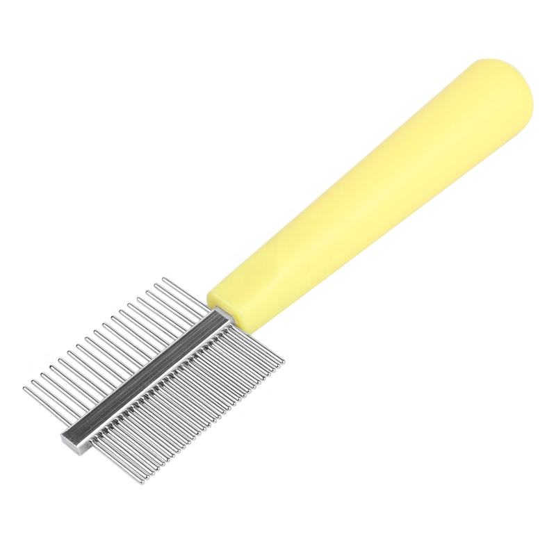 Makukulay na Pet Double Flea Comb