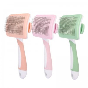 Colorful Self Cleaning Pet Pin Brush