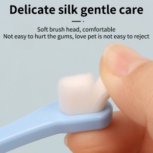 Custom 10000 Bristles Extra Ultra Soft Dog Toothbrush