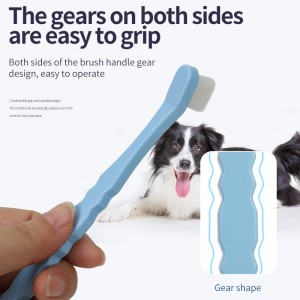 Custom 10000 Bristles Extra Ultra Soft Dog Toothbrush