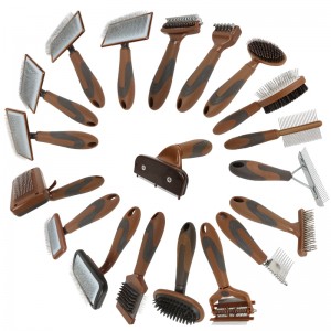 Custom Logo Cat Pin Hair Brush Dog Pet Grooming...