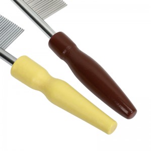 Custom Logo Dog Pet Hair Grooming Comb Brush Cat Mini Face Comb