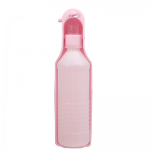 Plastic Foldable Pet Dog Water Bottle