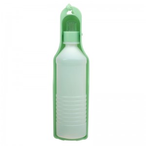 Plastikinis sulankstomas naminių šunų vandens butelis