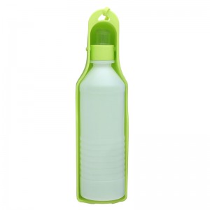 Plastikinis sulankstomas naminių šunų vandens butelis