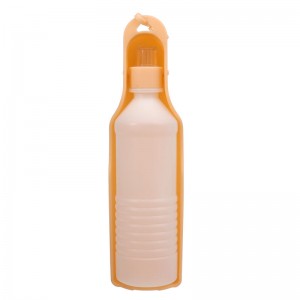 Plastic Foldable Pet Dog Water Bottle