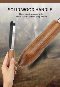 Custom Logo Wood Deshedding Tool Curry Comb Horse Grooming Brush