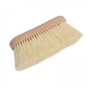 Custom Made Direct Manufacturer Horse Care Products Round Wood Horse Equipment Grooming Brush