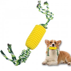 애완 동물을 위한 터프한 맞춤형 TPR 인터랙티브 애완견 씹는 장난감