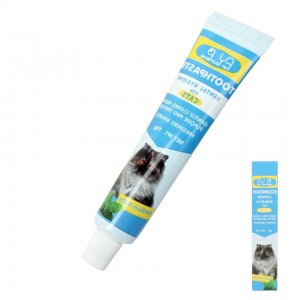 Boîte de couleur Emballage Soins dentaires pour chien Pâte à dents pour chat Chien Dentifrice pour animaux de compagnie