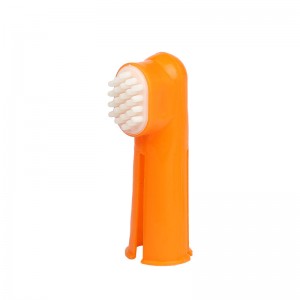 Brosse à dents multicolore pour animaux de compagnie