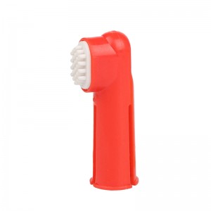 Multicolor Pet Finger Toothbrush
