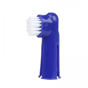 Brosse à dents multicolore pour animaux de compagnie