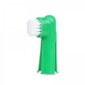 Brosse à dents multicolore pour animaux de compagnie