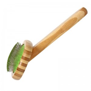 Brosse de toilettage pour chien avec perles collantes