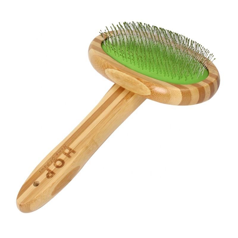 Dog Grooming Slicker Brush With Sticky Beads