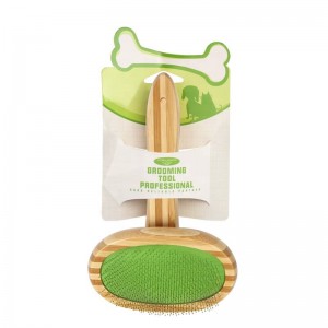 Dog Grooming Slicker Brush With Sticky Beads
