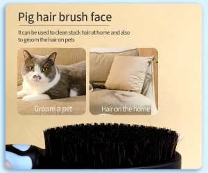 Dog Pet Cat Grooming Slicker Brush Double Sided Undercoat Rake Open Knot Comb Pet Hair Brush