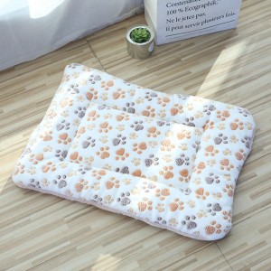 Tapis de couchage en coton pour chien