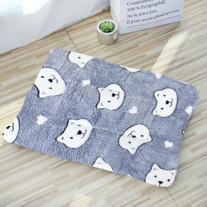 Tapis de couchage en coton pour chien