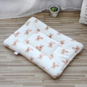 Tapis de couchage en coton pour chien