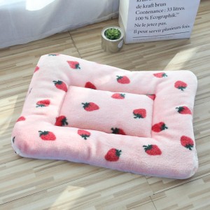 Tapis de couchage en coton pour chien